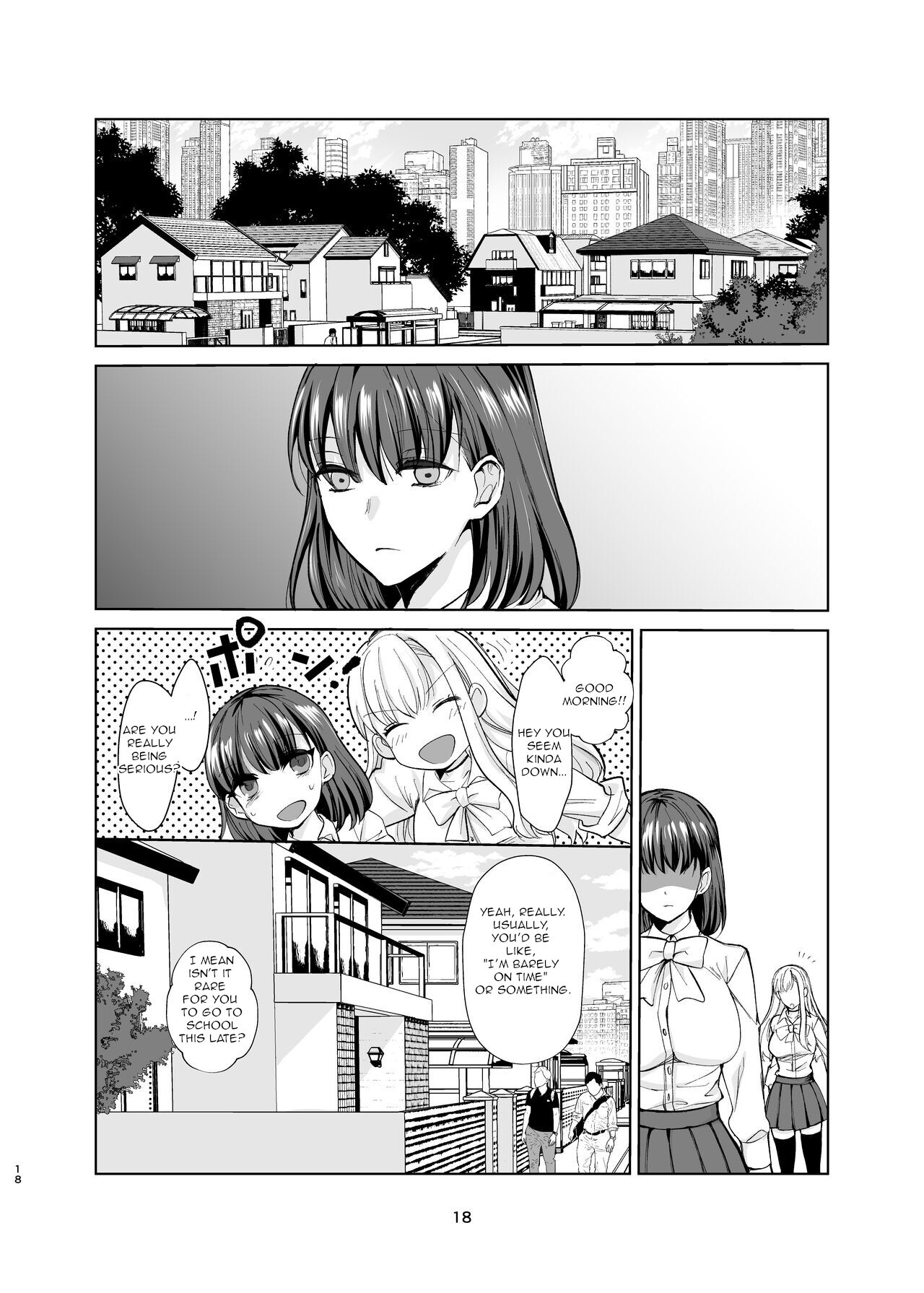 Hentai Manga Comic-The story of a serious childhood friend who becomes deeply involved in 'P-services' and ends up addicted to sex-Read-17